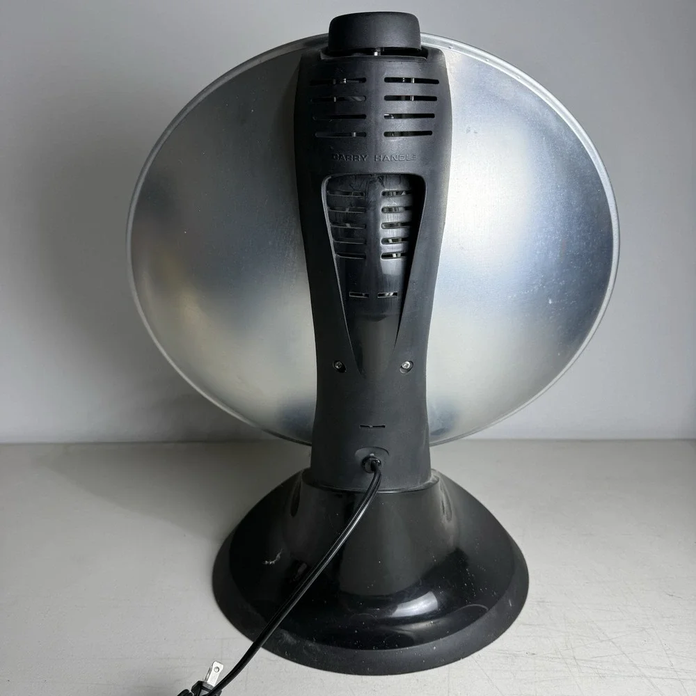 Presto Heat Dish Parabolic Electric Heater Model 0791708 Portable Space Warmer